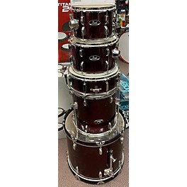 Used Pearl Used Pearl 5 piece ROADSHOW Wine Red Drum Kit