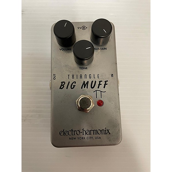 Used Electro-Harmonix Big Muff Triangle Pi Distortion Effect Pedal