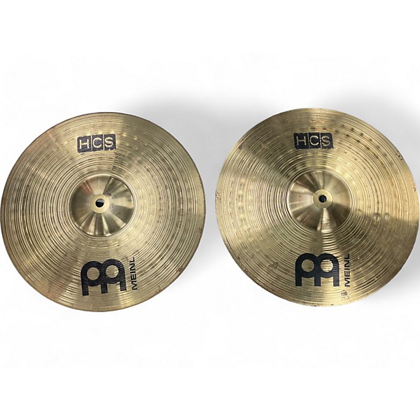 Used MEINL Used MEINL HCS Hi Hat Pair Cymbal