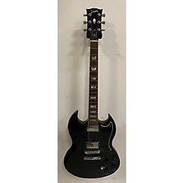 Vintage Gibson Vintage 1986 Gibson SG Standard Black Solid Body Electric Guitar