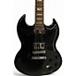 Vintage 1986 Gibson SG Standard Black Solid Body Electric Guitar