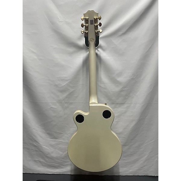 Used Epiphone Used Epiphone Wildkat Limited Edition Pearl White Hollow Body Electric Guitar