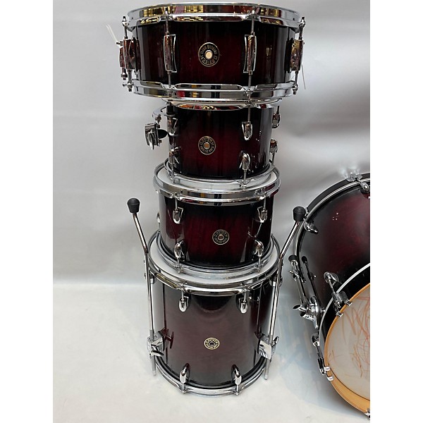 Used Gretsch Drums 5 piece Catalina Maple Deep Cherry Burst Drum Kit