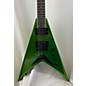 Used Kramer Used Kramer Dave Mustaine Vanguard "Rust In Peace" Alien Tech Green Solid Body Electric Guitar