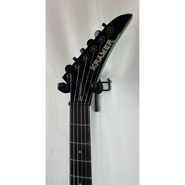 Used Kramer Used Kramer Dave Mustaine Vanguard "Rust In Peace" Alien Tech Green Solid Body Electric Guitar