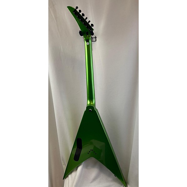 Used Kramer Used Kramer Dave Mustaine Vanguard "Rust In Peace" Alien Tech Green Solid Body Electric Guitar