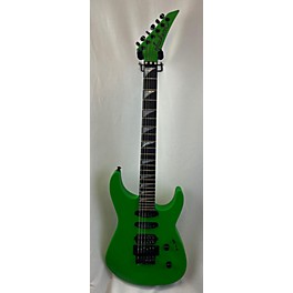 Used Jackson Used Jackson American Series Soloist SL3 Slime Green Solid Body Electric Guitar