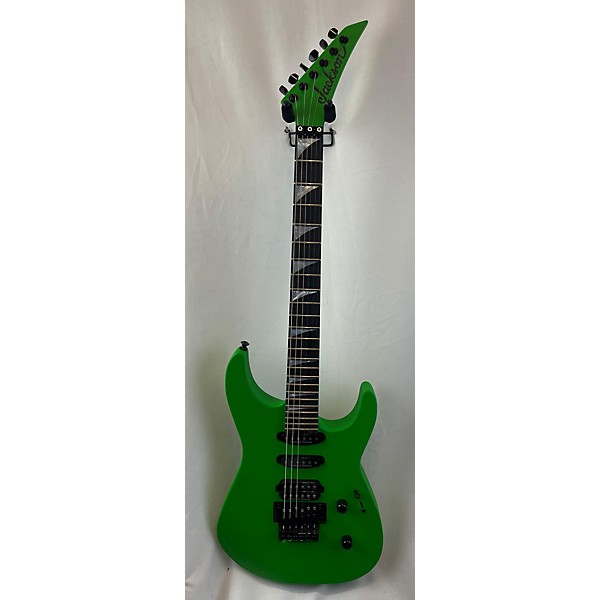 Used Jackson Used Jackson American Series Soloist SL3 Slime Green Solid Body Electric Guitar