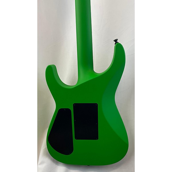 Used Jackson Used Jackson American Series Soloist SL3 Slime Green Solid Body Electric Guitar