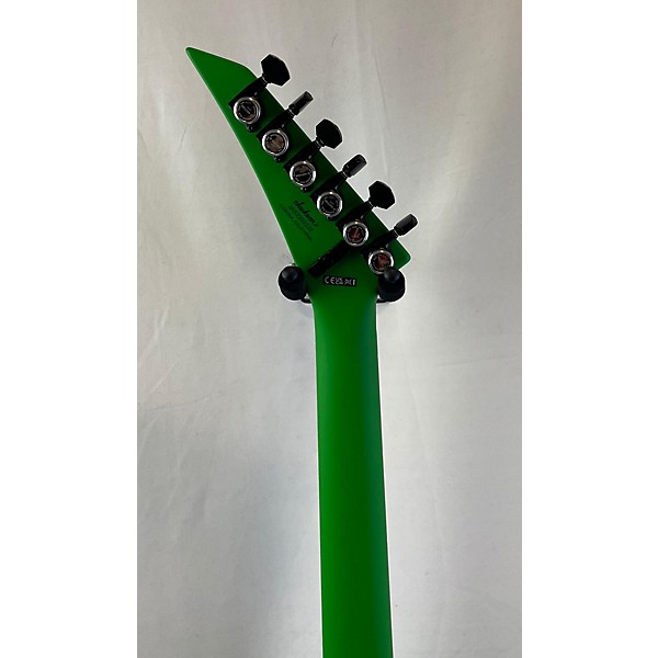 Used Jackson Used Jackson American Series Soloist SL3 Slime Green Solid Body Electric Guitar