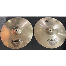 Used SABIAN Used SABIAN 14in AAX X Celerator Hi Hat Pair Cymbal