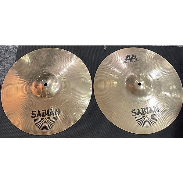 Used SABIAN Used SABIAN 14in AAX X Celerator Hi Hat Pair Cymbal