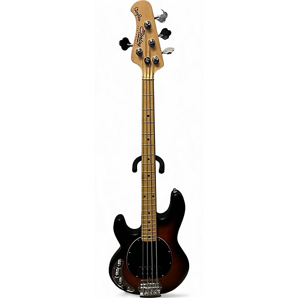 Used Sterling By Music Man Sting Ray Tobacco Sunburst Electric Bass Guitar