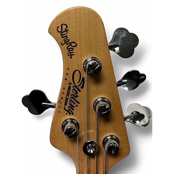 Used Sterling By Music Man Sting Ray Tobacco Sunburst Electric Bass Guitar