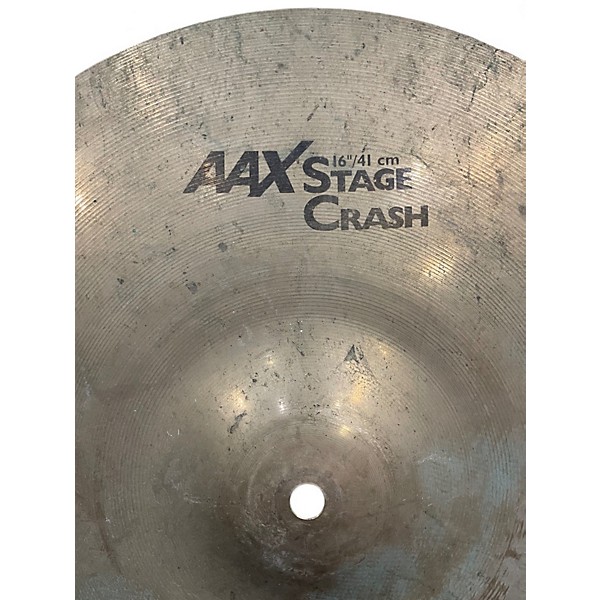 Used SABIAN Used SABIAN AAX Stage Crash Cymbal