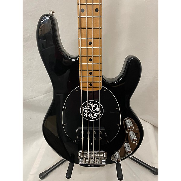 Used Ernie Ball Music Man Used 2008 Ernie Ball Music Man Stingray 4 String Black Electric Bass Guitar