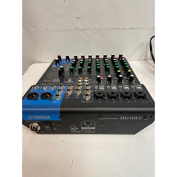 Used Yamaha Used Yamaha MG10XU 10 Channel Mixer With Effects Unpowered Mixer