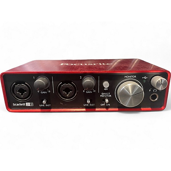 Used Focusrite Used Focusrite Scarlett 2i2 Gen 2 Audio Interface