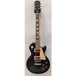 Used Epiphone Used Epiphone Les Paul Standard Ebony Solid Body Electric Guitar