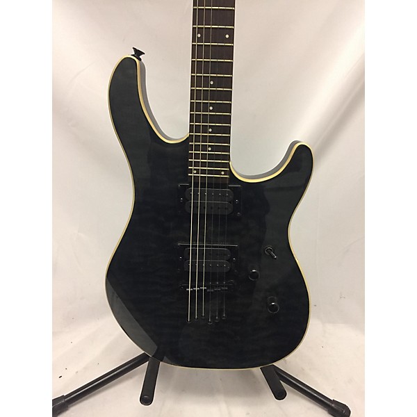 Used Peavey Used Peavey Predator Plus Trans Black Solid Body Electric Guitar