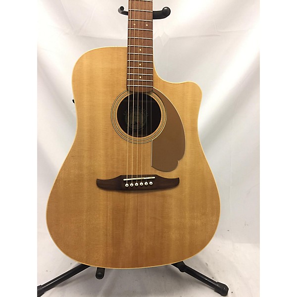 Used Fender Used Fender Redondo Natural Acoustic Electric Guitar