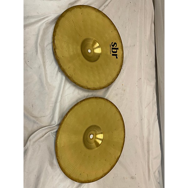 Used SABIAN Used SABIAN 13in SBR Hi Hat Pair Cymbal