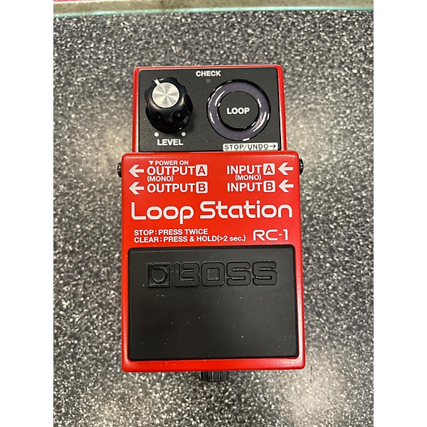 Used BOSS Used BOSS RC1 Loop Station Pedal