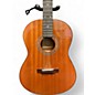 Used Zager parlor/n Natural Acoustic Guitar