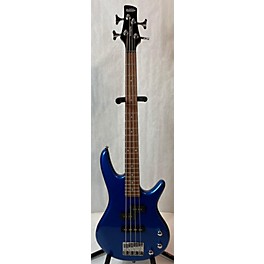 Used Ibanez Used Ibanez GSRM20 Mikro Short Scale Blue Electric Bass Guitar