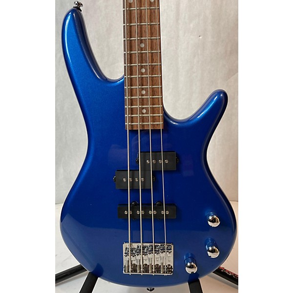 Used Ibanez Used Ibanez GSRM20 Mikro Short Scale Blue Electric Bass Guitar