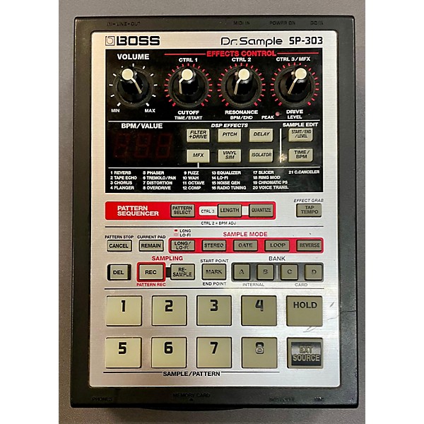 Used BOSS Used BOSS SP303 MIDI Controller