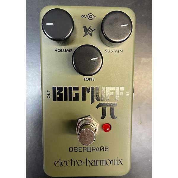 Used Electro-Harmonix Used Electro-Harmonix Green Russian Big Muff Pi Fuzz Effect Pedal