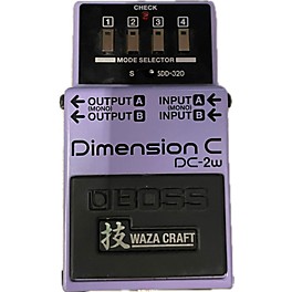 Used BOSS Dimension C DC-2W Effect Pedal