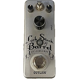 Used Outlaw Effects Rock Stock & Barrel Distortion Effect Pedal