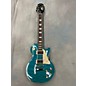 Used Epiphone Used Epiphone Les Paul Standard 60s Quilt Top Transparent Blue Solid Body Electric Guitar thumbnail