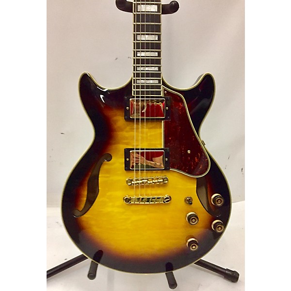 Used Ibanez Used Ibanez AM93 Artcore 2 Color Sunburst Hollow Body Electric Guitar