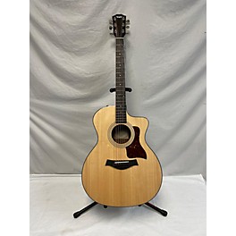 Used Taylor Used Taylor 214CE Plus Natural Acoustic Electric Guitar