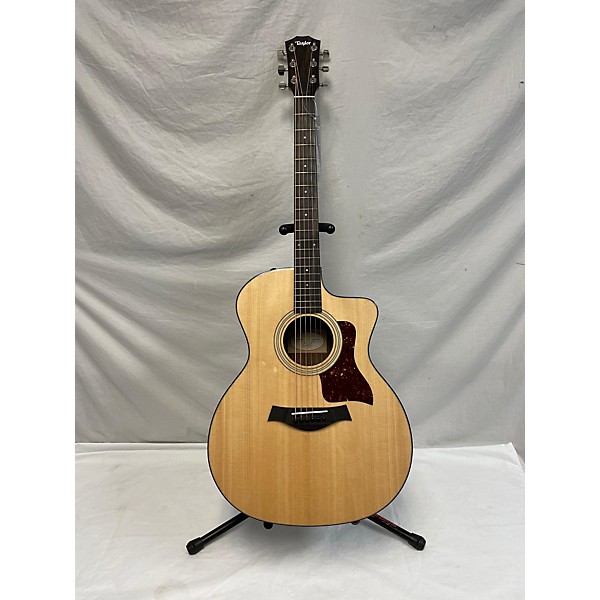 Used Taylor Used Taylor 214CE Plus Natural Acoustic Electric Guitar