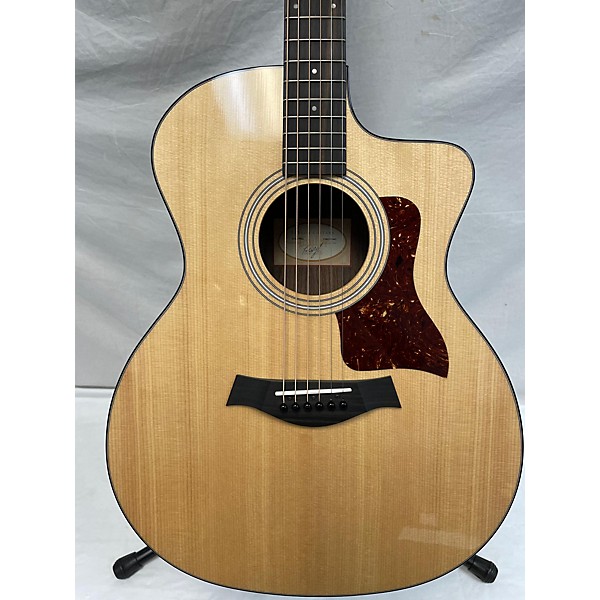 Used Taylor Used Taylor 214CE Plus Natural Acoustic Electric Guitar