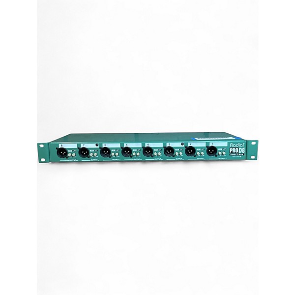 Used Radial Engineering ProD8 Eight Channel Rackmount Direct Box