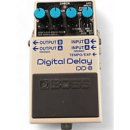 Used BOSS Used BOSS dD8 Digital Delay Effect Pedal