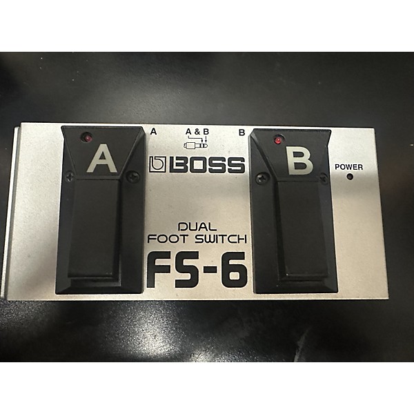 Used BOSS Used BOSS FS6 Dual Footswitch Sustain Pedal