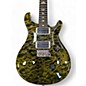 Used 2014 PRS Custom 24 Quilted 10 Top Green Solid Body Electric Guitar