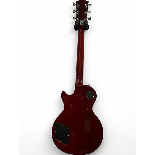 Used 2014 Gibson Les Paul "Flower Pot" Classic Custom II Wine Red Solid Body Electric Guitar