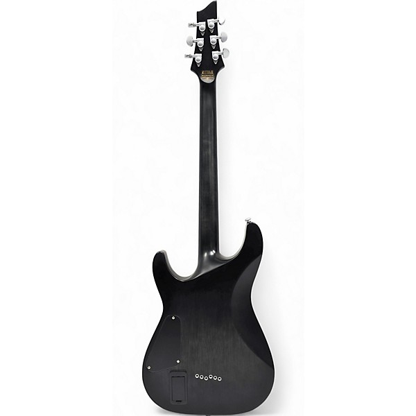 Used Schecter Guitar Research Used Schecter Guitar Research C1 Platinum Trans Black Solid Body Electric Guitar