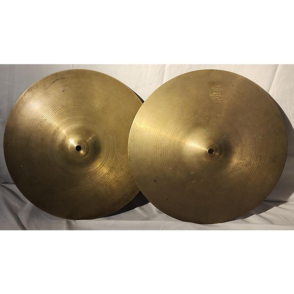 Used Zildjian Used Zildjian 14in Avedis Hi Hat Pair Cymbal