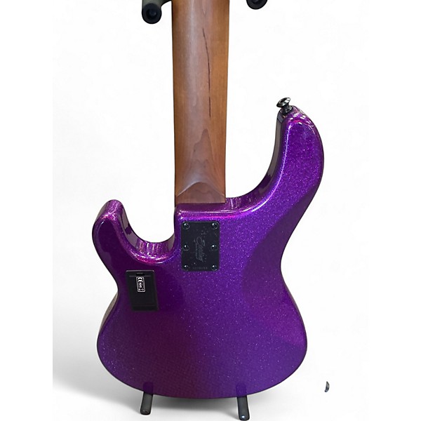 Used Sterling by Music Man Used Sterling by Music Man Ray35 5 String Purple Electric Bass Guitar