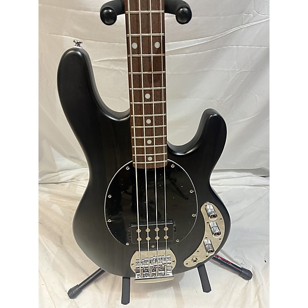 Used Sterling by Music Man Used Sterling By Music Man Ray4 Satin Black Electric Bass Guitar