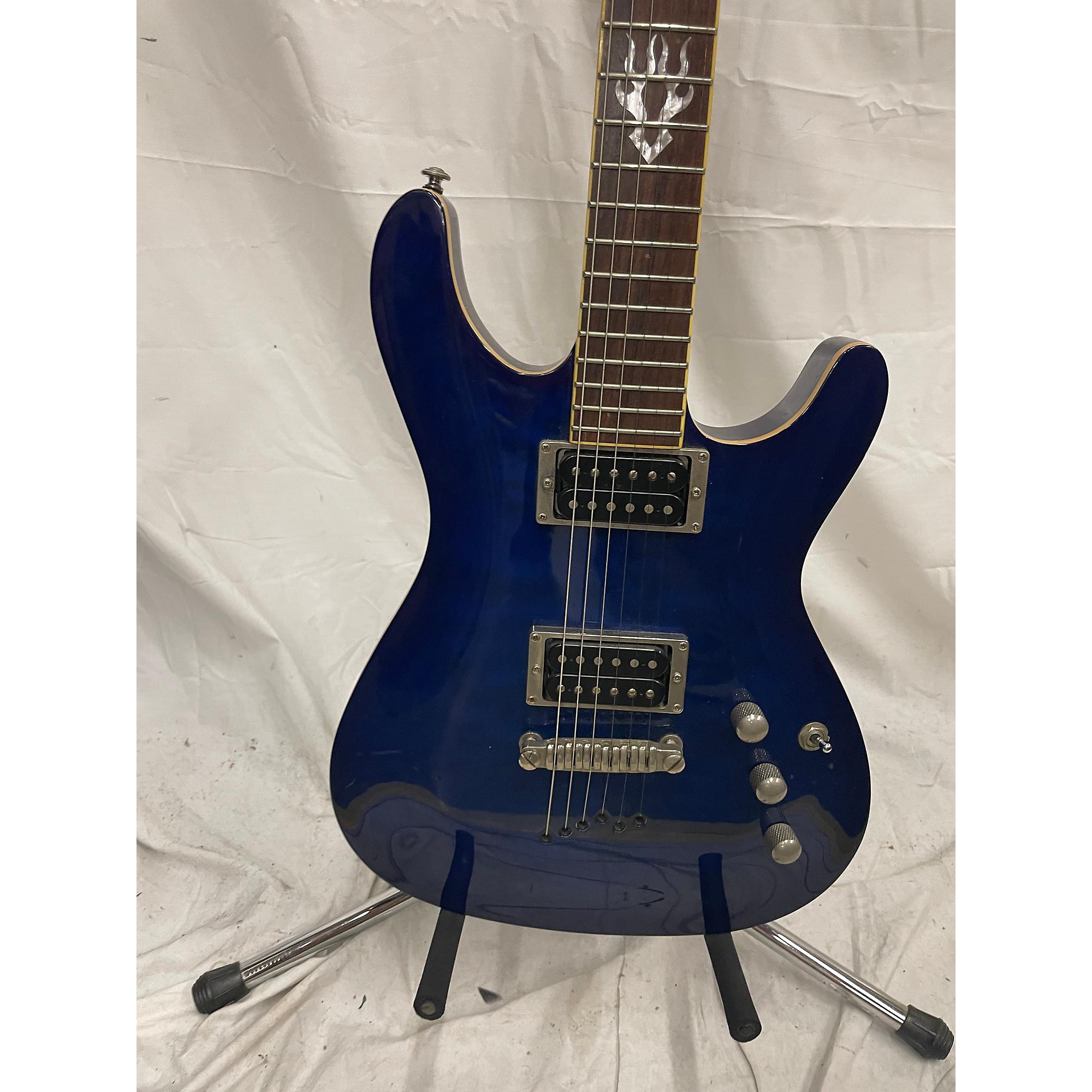 Used Used Ibanez SZ520QM Blue Solid Body Electric Guitar Blue | Guitar  Center