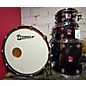 Used Premier Premier Genista Classic 10-12-16-22, Black Shadow Fade Lacquer Drum Kit thumbnail